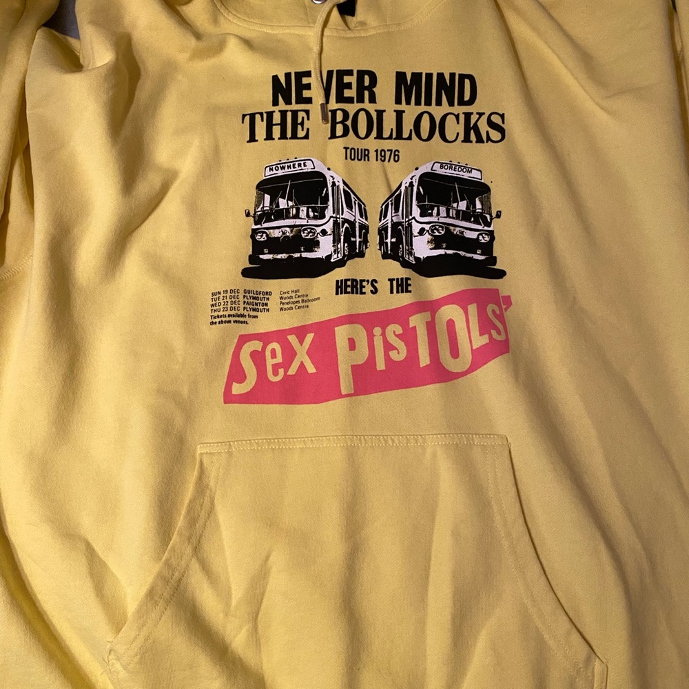 Boy London x Sex Pistols hooded sweatshirt.